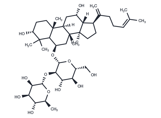Ginsenoside Rg6 Chemical Structure