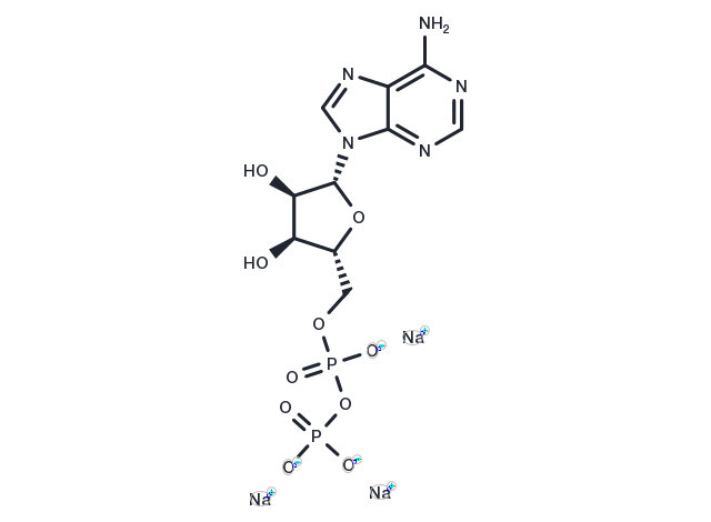 Adenosine 5'-diphosphate sodium salt Chemical Structure