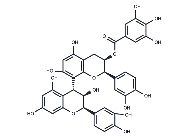 Procyanidin B2 3''-O-gallate Chemical Structure