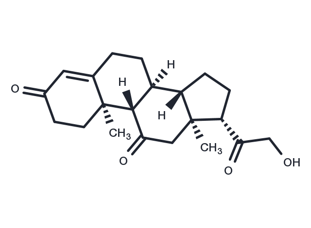 11-Dehydrocorticosterone Chemical Structure