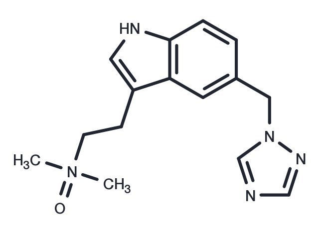 Rizatriptan N-oxide Chemical Structure