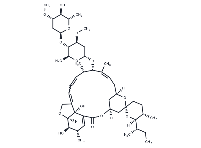 2,3-Dehydro-3,4-dihydro ivermectin Chemical Structure