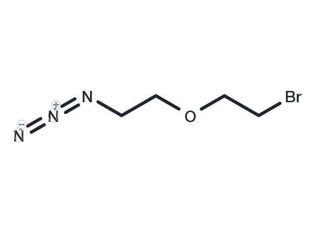 Bromo-PEG1-C2-azide Chemical Structure
