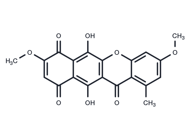 Bikaverin Chemical Structure