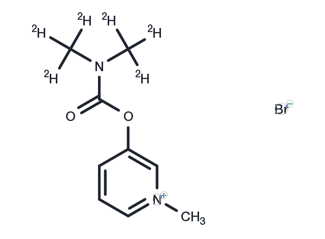 Pyridostigmine-d6 bromide Chemical Structure
