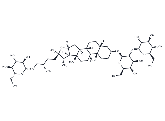 Timosaponin BII Chemical Structure