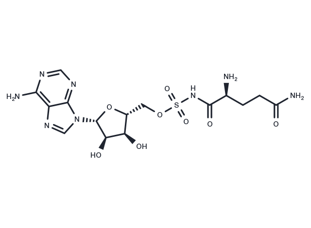 Gln-AMS Chemical Structure
