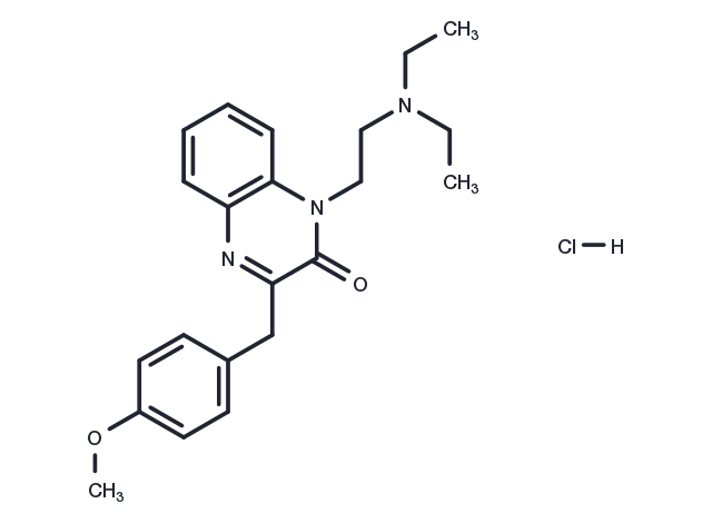 Caroverine hydrochloride Chemical Structure