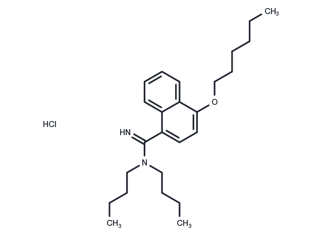 Bunamidine hydrochloride Chemical Structure
