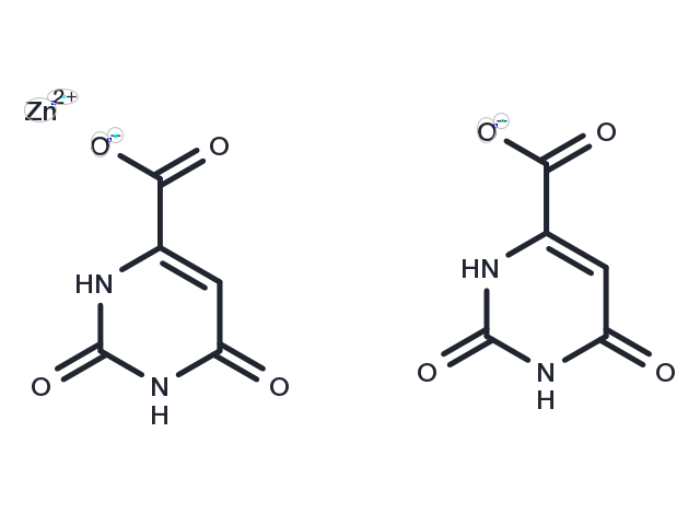 Orotic acid zinc Chemical Structure