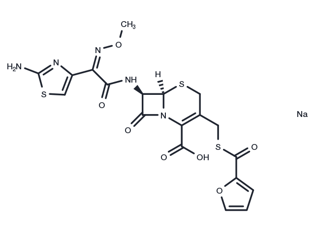 Ceftiofur sodium Chemical Structure