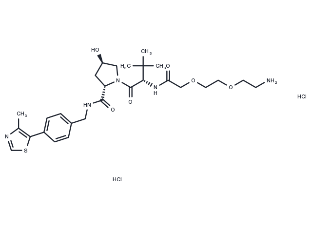 (S,R,S)-AHPC-PEG2-NH2 dihydrochloride