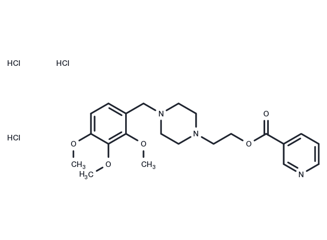 Ninerafaxstat trihydrochloride Chemical Structure