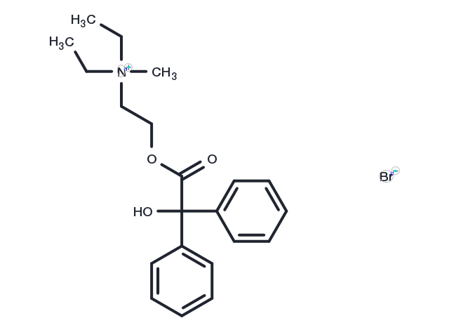 Methylbenactyzium Bromide Chemical Structure