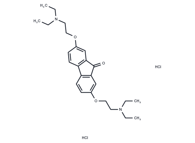Tilorone dihydrochloride Chemical Structure