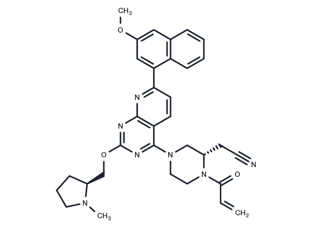 KRAS G12C inhibitor 43 Chemical Structure