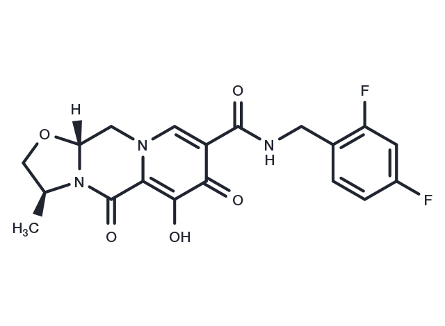 Cabotegravir Chemical Structure