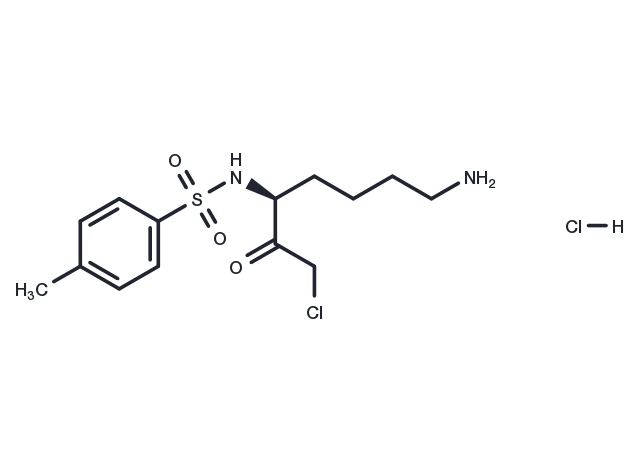 N-alpha-Tosyl-L-lysine chloromethyl ketone hydrochloride Chemical Structure