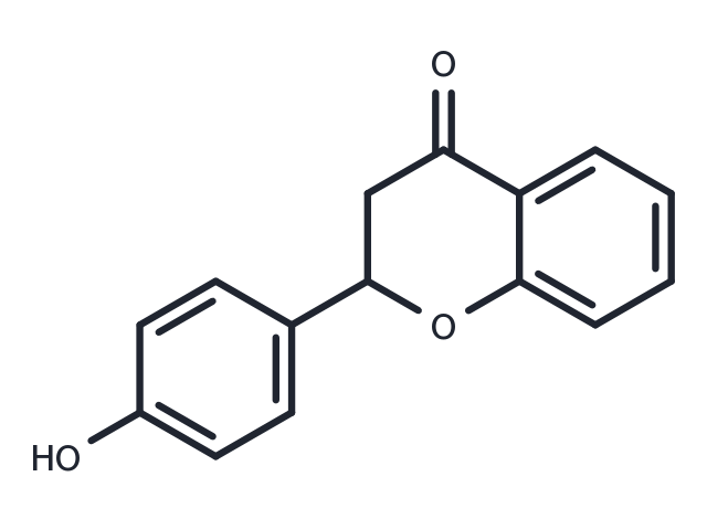 4-Hydroxyflavanone Chemical Structure