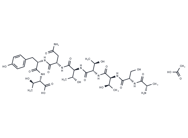 Peptide T acetate(106362-32-7 free base) Chemical Structure