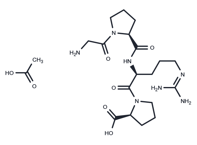 GPRP acetate (67869-62-9 free base) Chemical Structure