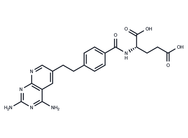 5,10-Dideazaaminopterin Chemical Structure