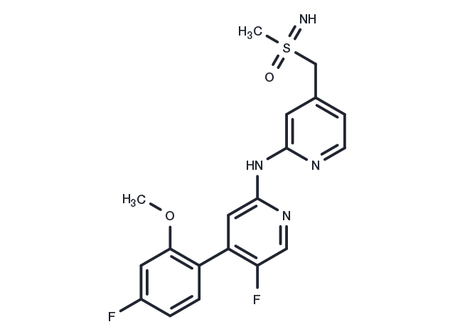 (±)-Enitociclib Chemical Structure