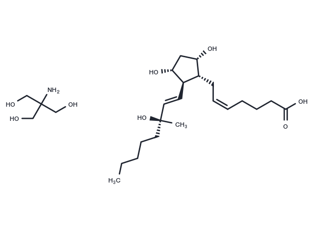Carboprost tromethamine Chemical Structure