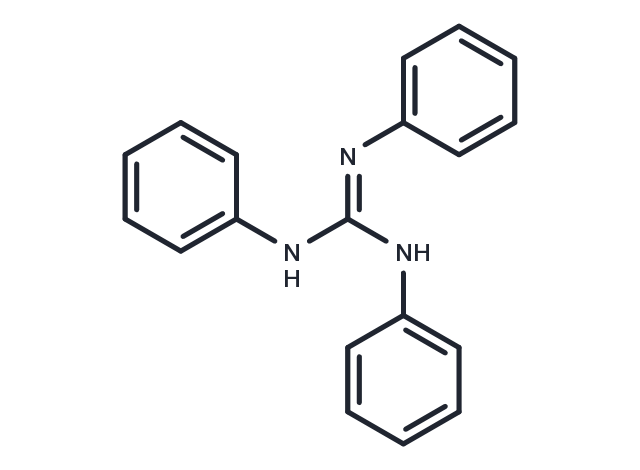 1,2,3-Triphenylguanidine Chemical Structure