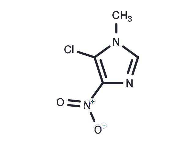 5-Chloro-1-methyl-4-nitroimidazole Chemical Structure