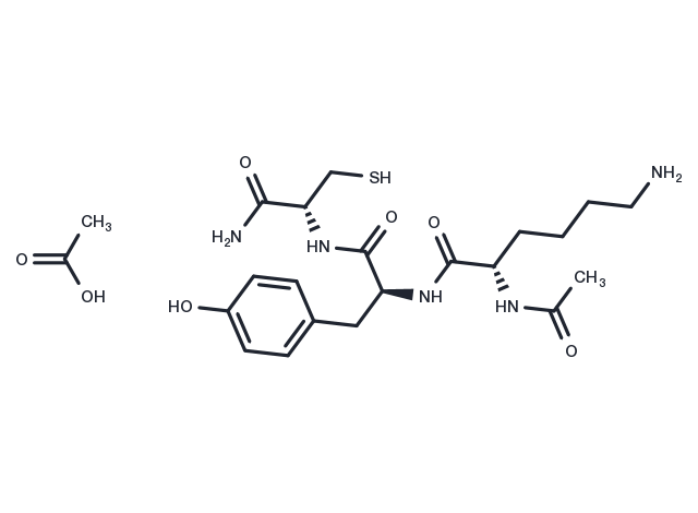 N-Acetyl lysyltyrosylcysteine amide acetate