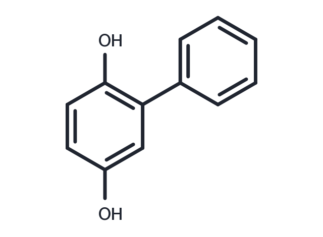 2,5-Dihydroxybiphenyl Chemical Structure