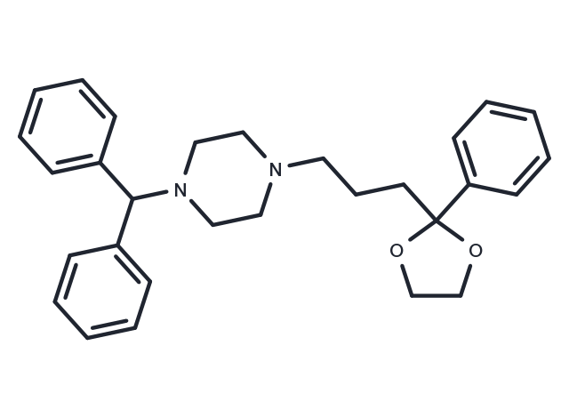 Dotarizine Chemical Structure