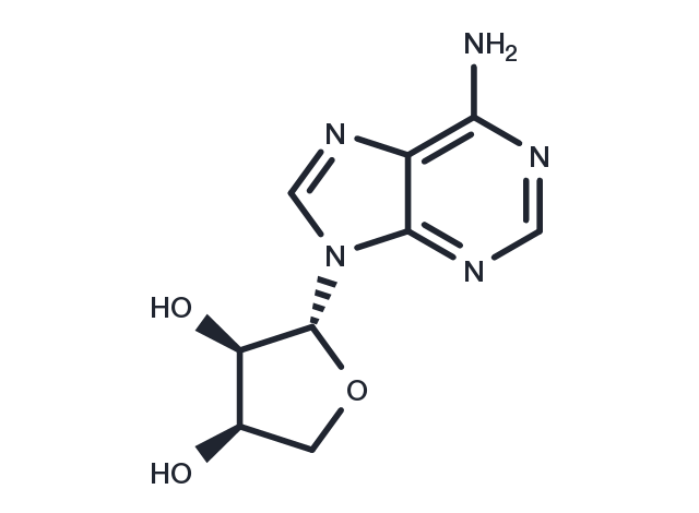 Erythrofuranosyladenine Chemical Structure