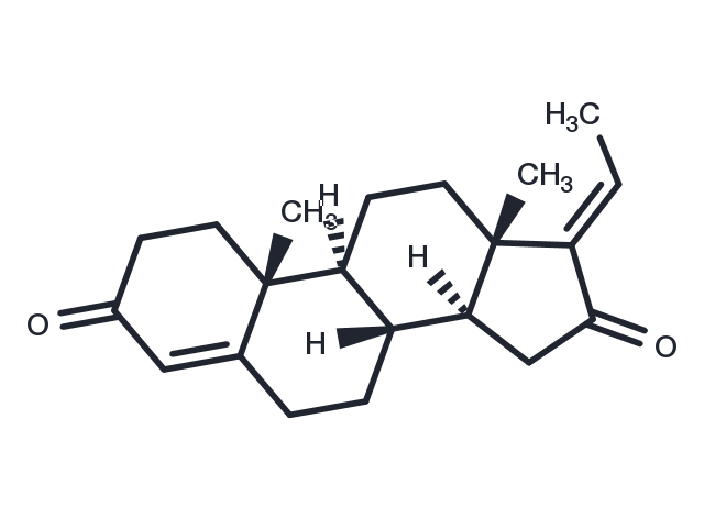 (E)-Guggulsterone Chemical Structure