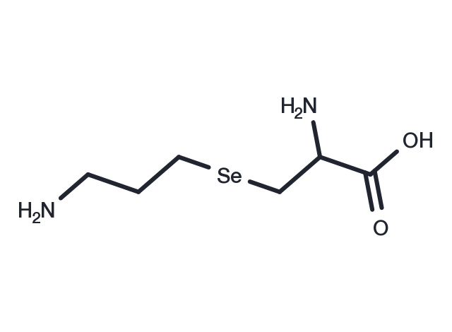 Selenohomolysine Chemical Structure