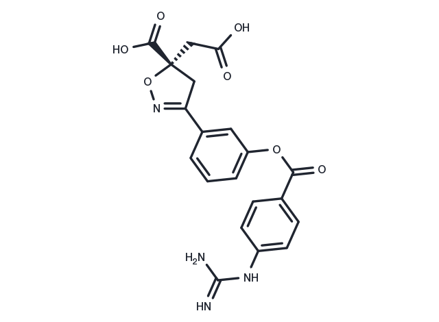 Human enteropeptidase-IN-1 Chemical Structure