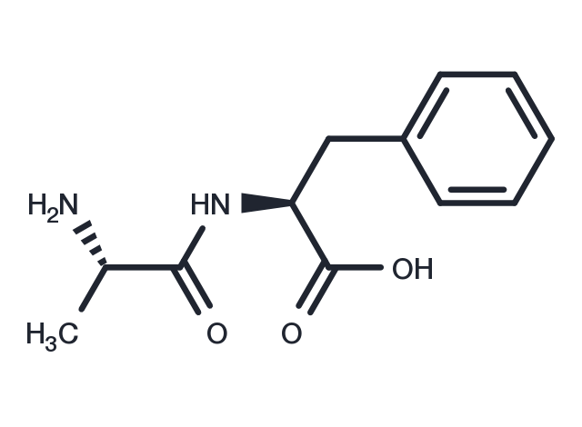Alanylphenylalanine Chemical Structure