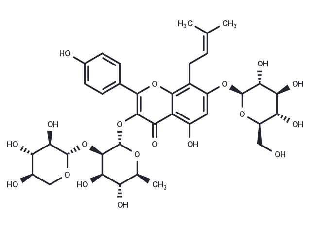 Epimedoside E Chemical Structure