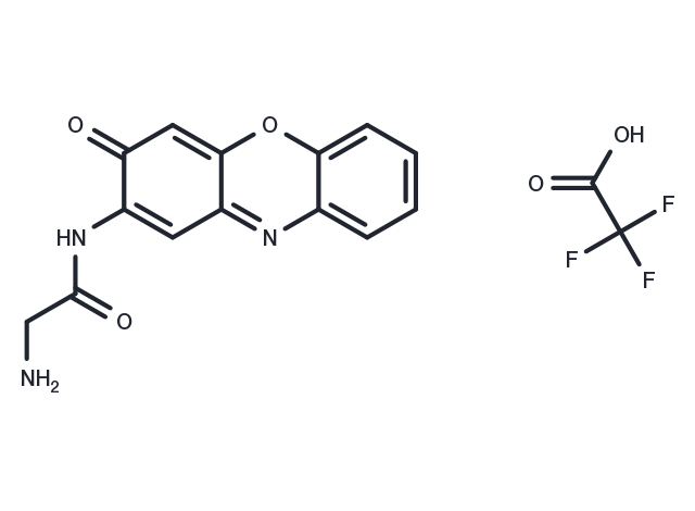 Questiomycin A derivatives 18 TFA Chemical Structure
