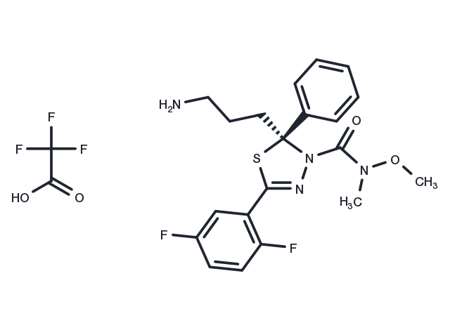 Filanesib TFA Chemical Structure
