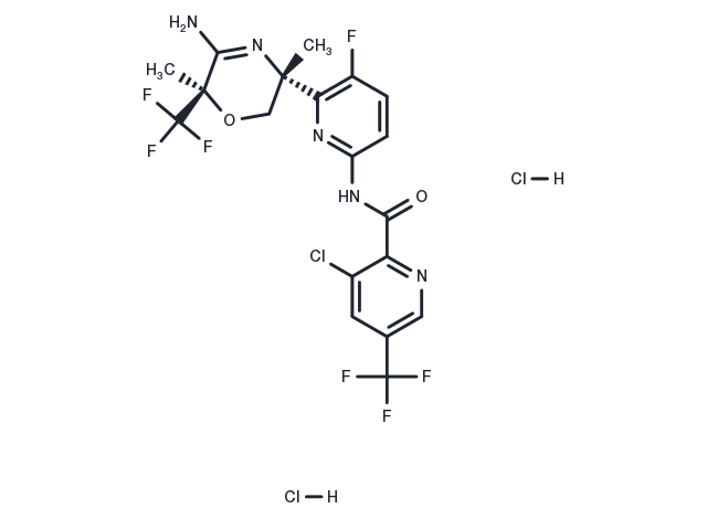 Umibecestat HCl (1387560-01-1 free base) Chemical Structure