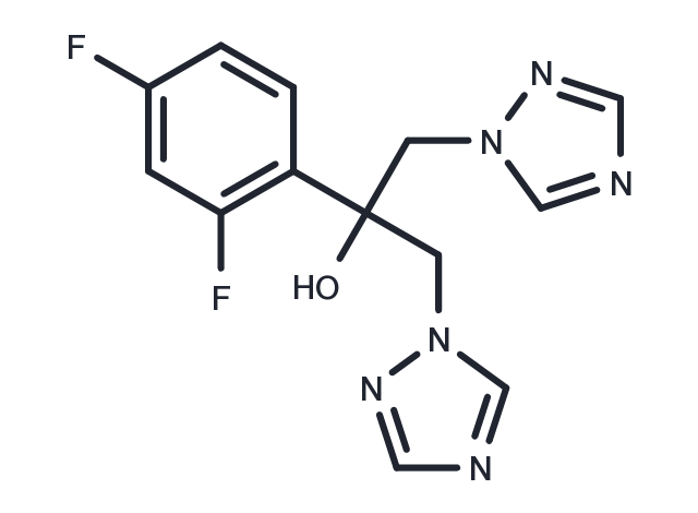 Fluconazole Chemical Structure