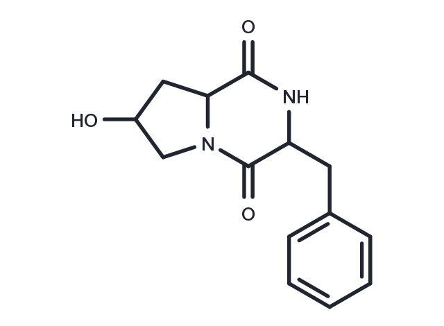 Cyclo(Phe-Hpro) Chemical Structure