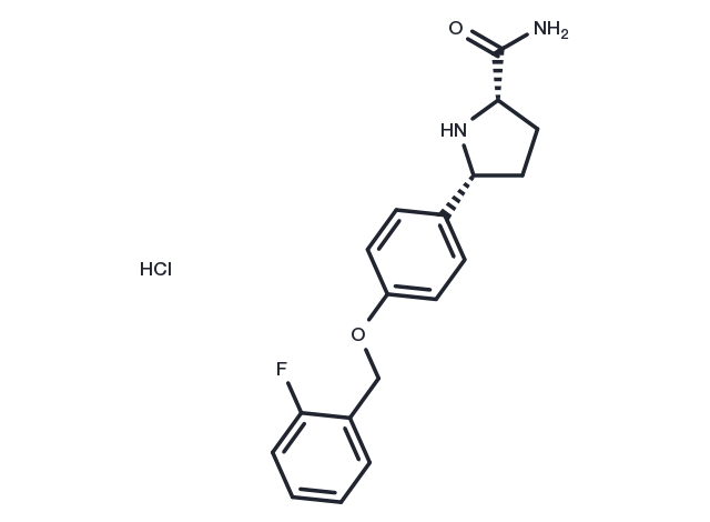 Raxatrigine hydrochloride Chemical Structure