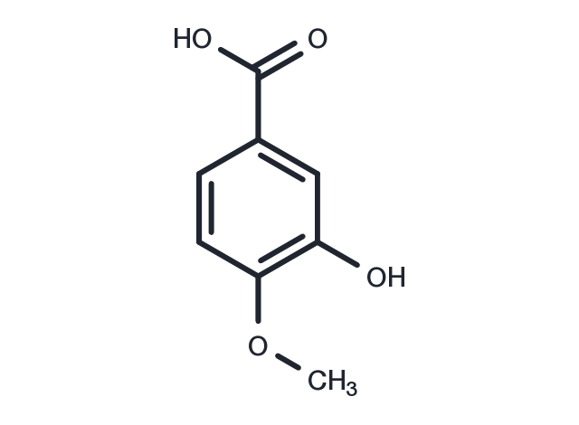 Isovanillic acid Chemical Structure
