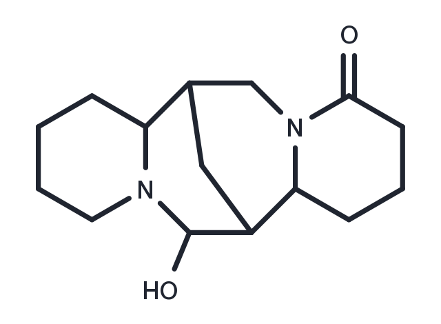 Lupanine, 17-hydroxy- Chemical Structure