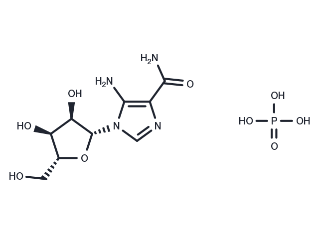AICAR phosphate Chemical Structure