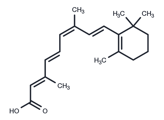 9-cis-Retinoic Acid Chemical Structure