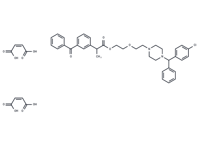 Fenclozine Maleate Chemical Structure